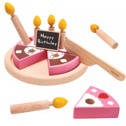 PLAN TOYS BIRTHDAY CAKE SET