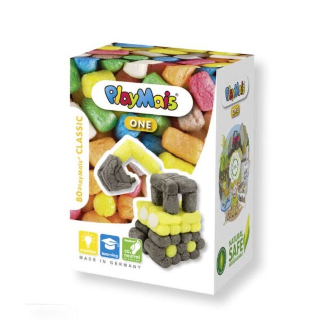 Mini Κατασκευή με σφουγγαράκια από άμυλο καλαμποκιού - Εκσκαφέας - Image 2