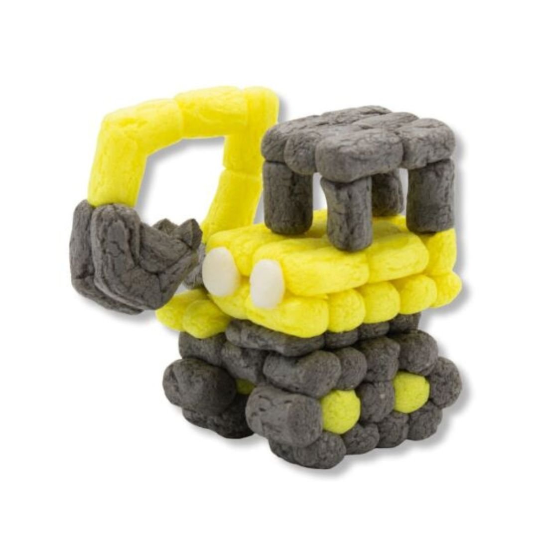 Mini Κατασκευή με σφουγγαράκια από άμυλο καλαμποκιού - Εκσκαφέας - Image 3