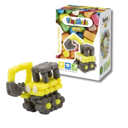 Mini Κατασκευή με σφουγγαράκια από άμυλο καλαμποκιού - Εκσκαφέας