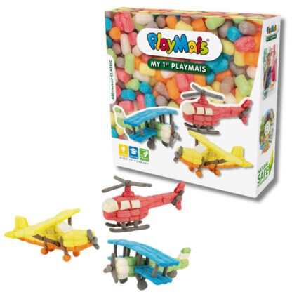 Playmais: Κατασκευές με σφουγγαράκια από άμυλο καλαμποκιού- 650 τμχ- Ελικόπτερα