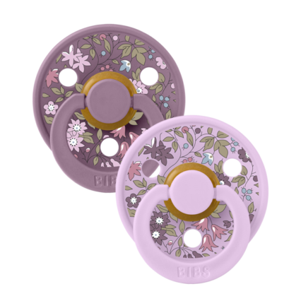 BIBSxLIBERTY ΣΕΤ ΠΙΠΙΛΕΣ 2ΤΜΧ – CHAMOMILE LAWN VIOLET SKY – ΣΤΡΟΓΓΥΛΗ No2