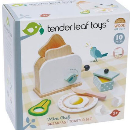 Tender Leaf Toys Σετ Πρωινού από Ξύλο για 3+ Ετών