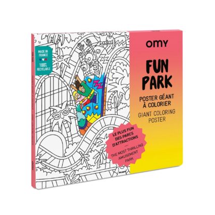 OMY. Αφίσα γίγας για ζωγραφική Fun Park