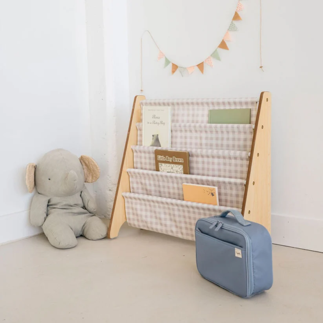 3 sprouts – βιβλιοθήκη από ανακυκλωμένο ύφασμα – beige - Image 2