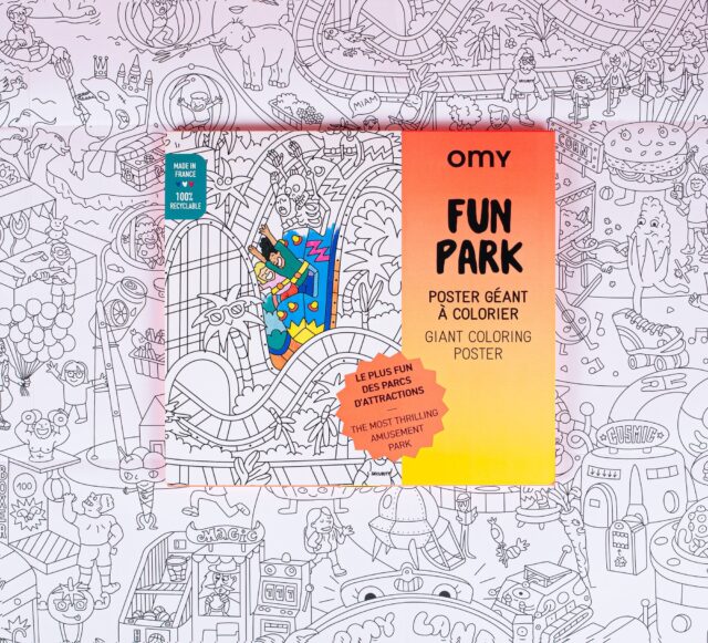 OMY. Αφίσα γίγας για ζωγραφική Fun Park - Image 2