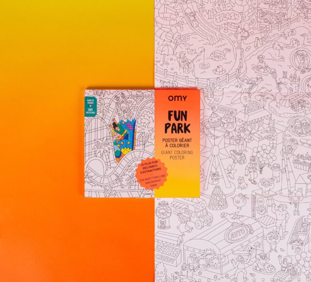 OMY. Αφίσα γίγας για ζωγραφική Fun Park - Image 3