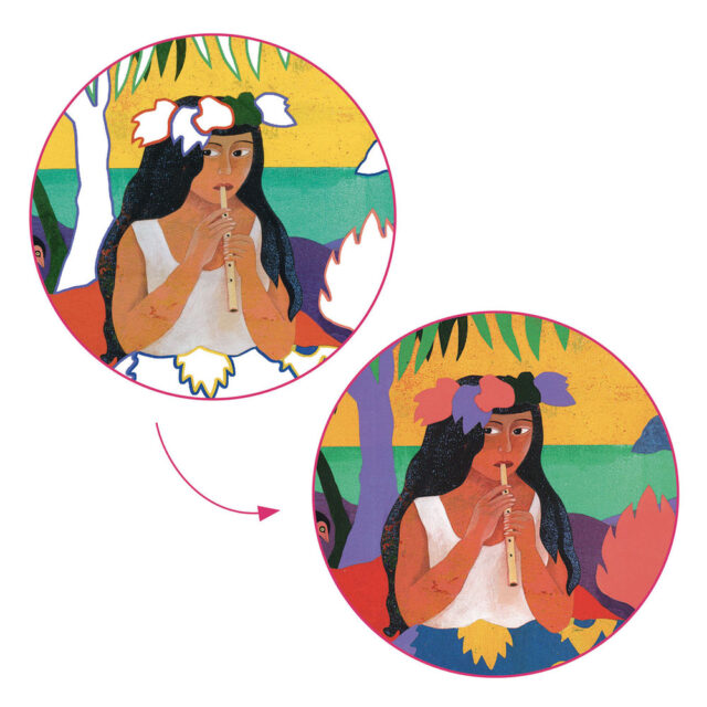 Djeco Inspired by Paul Gauguin- Ζωγραφική με ακουαρέλα Πολυνησία - Image 3