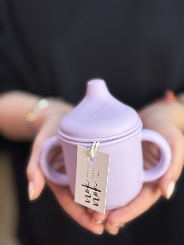 Silicone Sippy Cup with handles