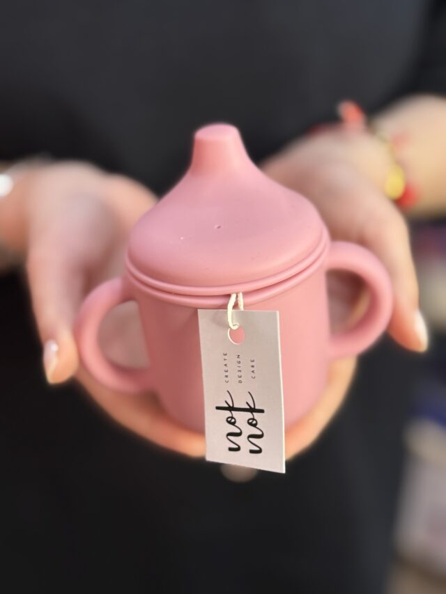 Silicone Sippy Cup with handles