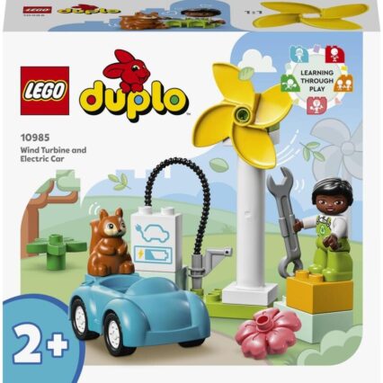 LEGO Duplo Ανεμογεννήτρια Και Ηλεκτρικό Αυτοκίνητο