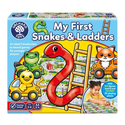 Orchard Toys "Το πρώτο μου φιδάκι" (My First Snakes and Ladders) Ηλικίες 3-6 ετών