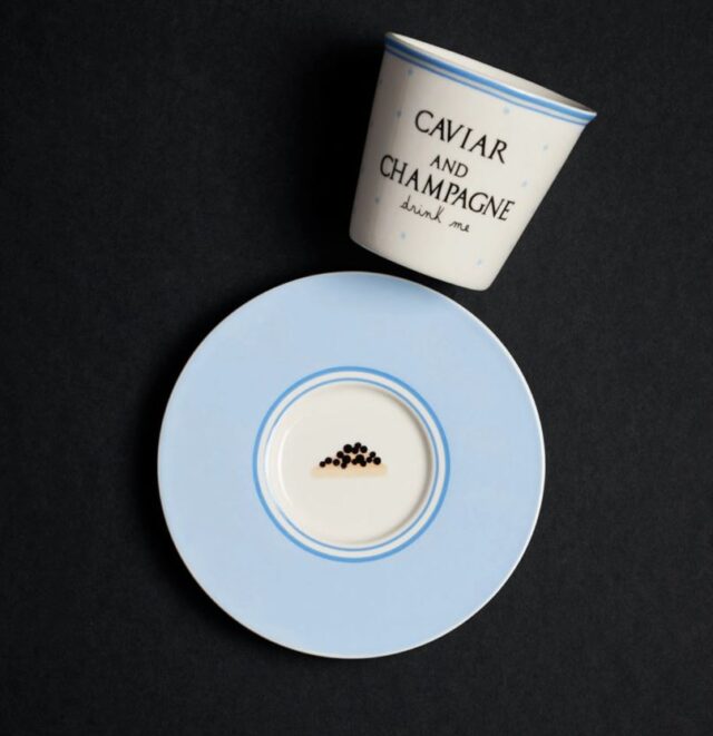 Σετ Πιάτο και Κούπα - Caviar