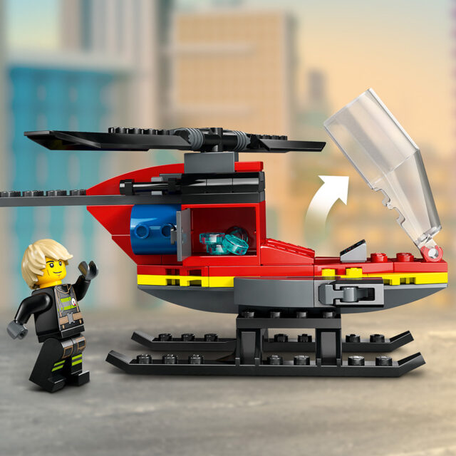 LEGO® CITY ΠΥΡΟΣΒΕΣΤΙΚΟ ΕΛΙΚΟΠΤΕΡΟ ΔΙΑΣΩΣΗΣ - Image 6