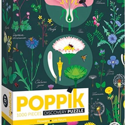 PUZZLE 1000 ΤΕΜ.POPPIK FLOWERS