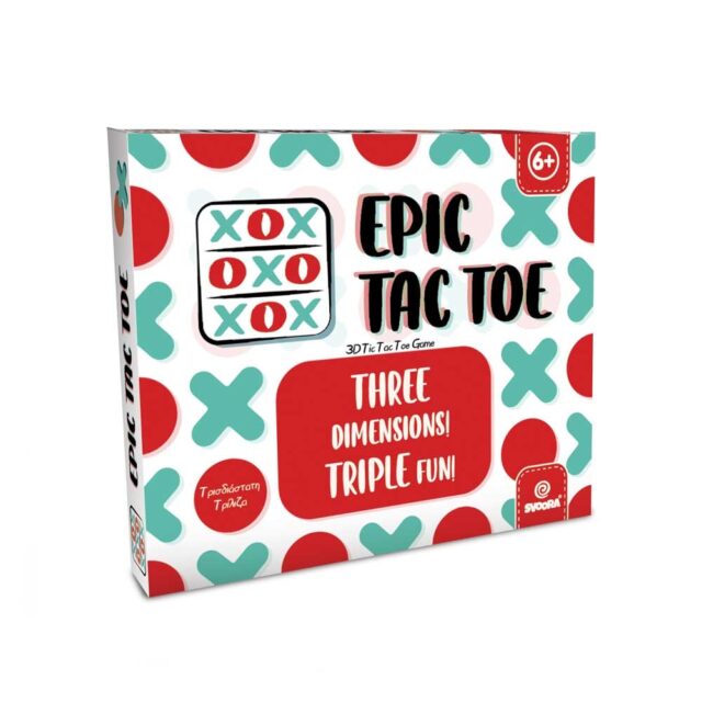Svoora Τρισδιάστατη Τρίλιζα Epic Tac Toe - Image 7