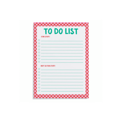 CHECK IT TWICE NOTEPAD