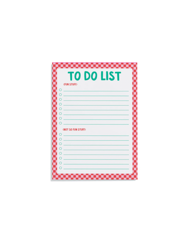 CHECK IT TWICE NOTEPAD