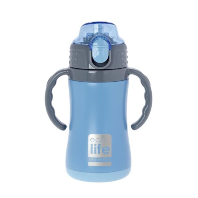 ΑΝΟΞΕΙΔΩΤΟ ΠΑΙΔΙΚΟ ΘΕΡΜΟΣ ECOLIFE THERMOS KIDS 300ML Blue