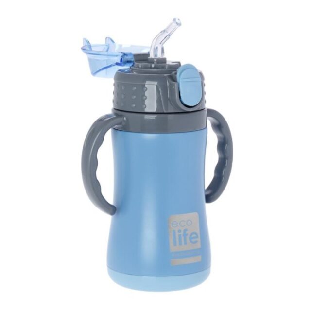 ΑΝΟΞΕΙΔΩΤΟ ΠΑΙΔΙΚΟ ΘΕΡΜΟΣ ECOLIFE THERMOS KIDS 300ML Blue - Image 2