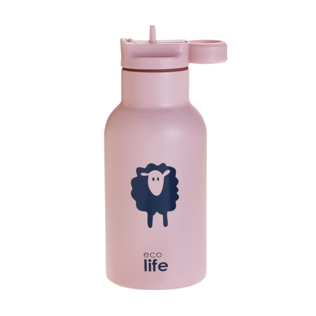 Ecolife Παγούρι Θερμός Kids Thermos Animals | Sheep 350ml