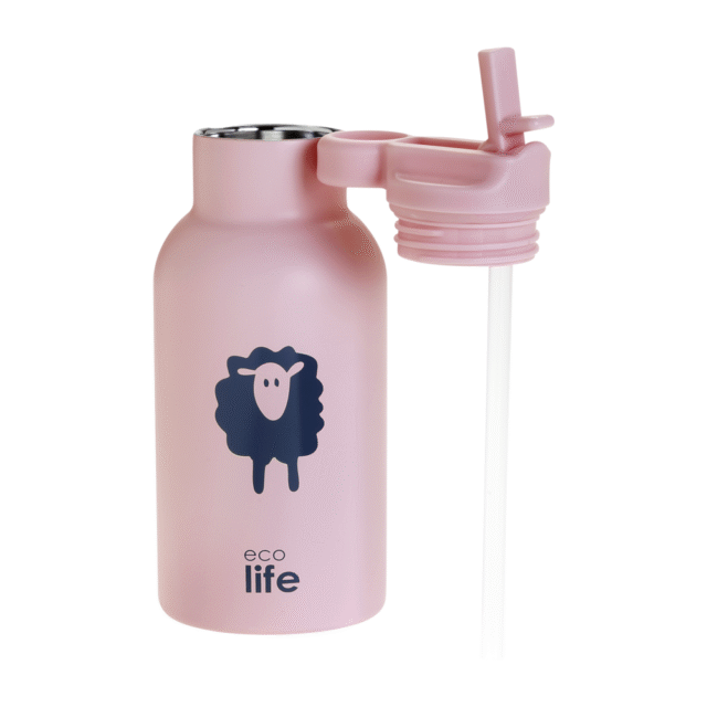 Ecolife Παγούρι Θερμός Kids Thermos Animals | Sheep 350ml - Image 3