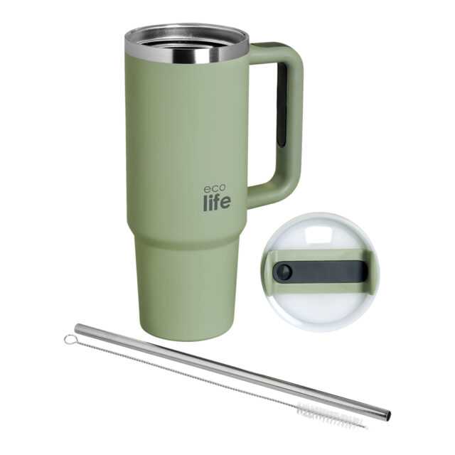 Ecolife Ανοξείδωτο Θερμός 900ml |BAY LEAF - Image 2