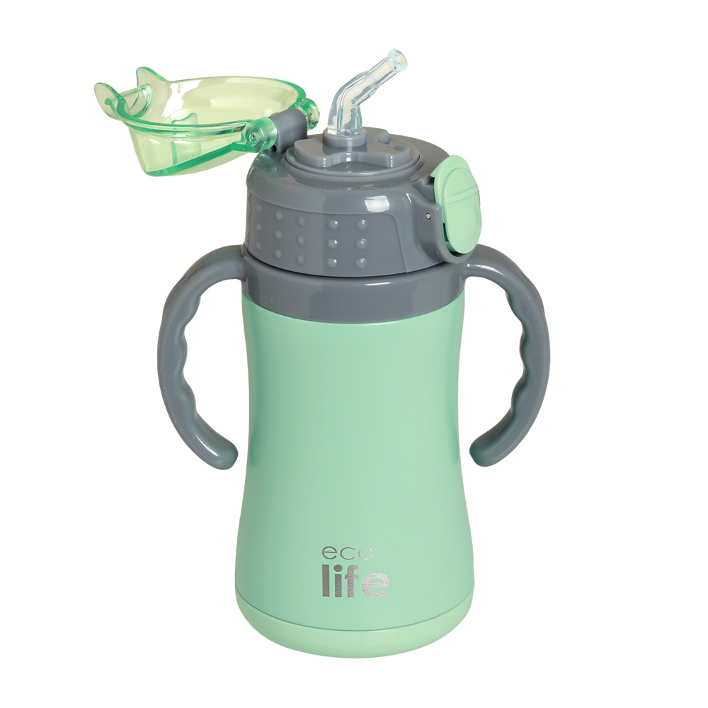 ΑΝΟΞΕΙΔΩΤΟ ΠΑΙΔΙΚΟ ΘΕΡΜΟΣ ECOLIFE THERMOS KIDS 300ML ΜΕΝΤΑ - Image 5