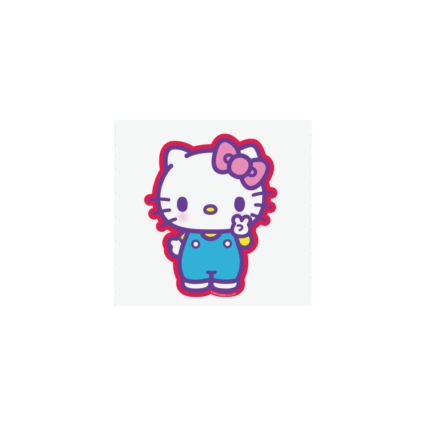 HELLO KITTY PEACE SIGN VINYL
