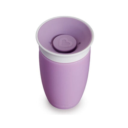 Εκπαιδευτικό Ποτήρι 296ml Miracle Sippy Cup 360° 12m+ Purple Munchkin 51623