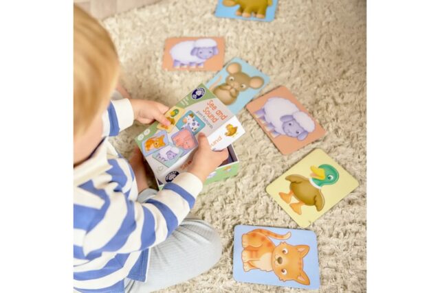 Orchard Toys Εκπαιδευτικές Κάρτες "Ζωάκια της Φάρμας & οι Ήχοι τους" για Παιδιά από 9+ μηνών - Image 5
