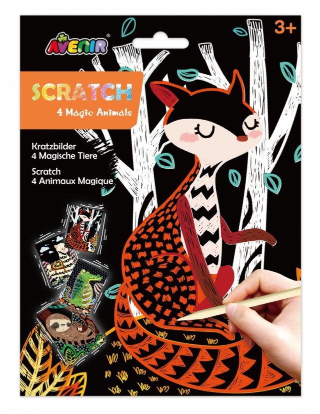 SCRATCH-4 MAGIC ANIMALS