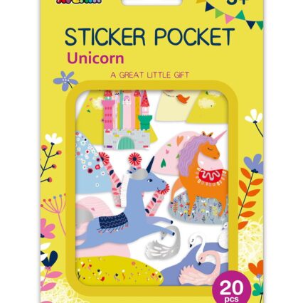 STICKER POCKET - UNICORN