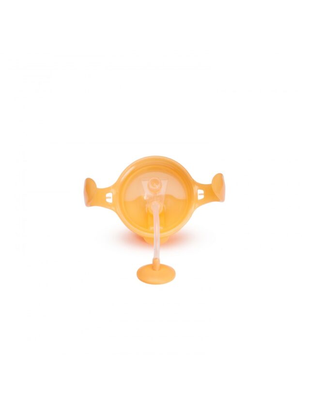 Κύπελλο με καλαμάκι Munchkin 6m+ 207ml πορτοκαλί - Image 4