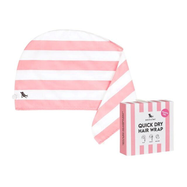 Πετσέτα μαλλιών - Τουρμπάνι Hair Wrap - Malibu Pink