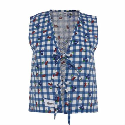 BERRY PICNIC SLEEVELESS SHIRT L/XL
