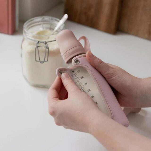 Bibs Baby Bottle Sleeve Θήκη Μπιμπερό Large Woodchuck - Image 3