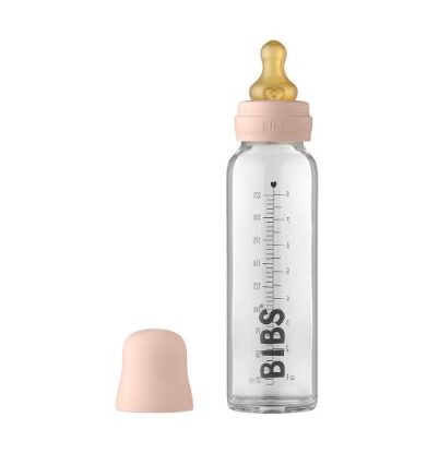 Bibs Μπιμπερό Γυάλινο Latex 225ml - blush