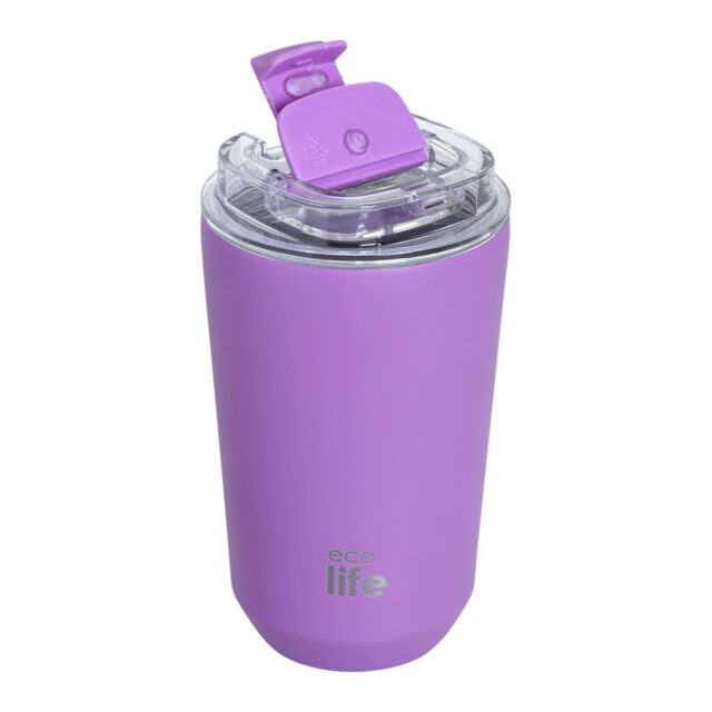 Ποτήρι Θερμός Pure Purple Coffee Thermos 360ml – Ecolife - Image 3