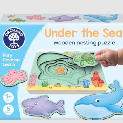 Εκπαιδευτικό Παζλ "Βυθός της Θάλασσας" για Παιδιά 12+ μηνών
