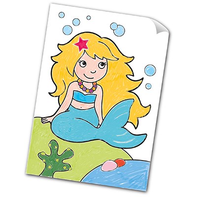 Orchard Toys Unicorns Mermaids Colouring Book-Βιβλίο δραστηριοτήτων & ζωγραφικής 3+ ετών - Image 4