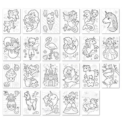 Orchard Toys Unicorns Mermaids Colouring Book-Βιβλίο δραστηριοτήτων & ζωγραφικής 3+ ετών - Image 5