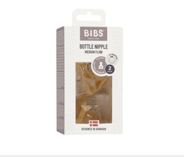 Bibs θηλές από καουτσούκ μέτριας ροής για 6 μηνών+ 2τμχ - Image 3