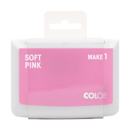 COLOP Arts & Crafts MAKE 1 Inkpad - Soft Pink - sleeve