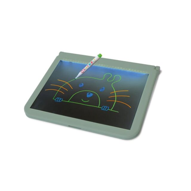 Tablet ζωγραφικής με φως, 2 όψεων με οθόνη LΕD & μαυροπίνακα - Image 10