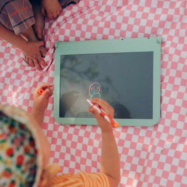Tablet ζωγραφικής με φως, 2 όψεων με οθόνη LΕD & μαυροπίνακα - Image 12