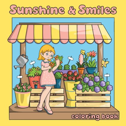 Sunshine & Smiles Coloring Book