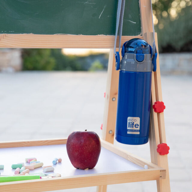 Kids Thermos Navy Blue 400ml - Image 2
