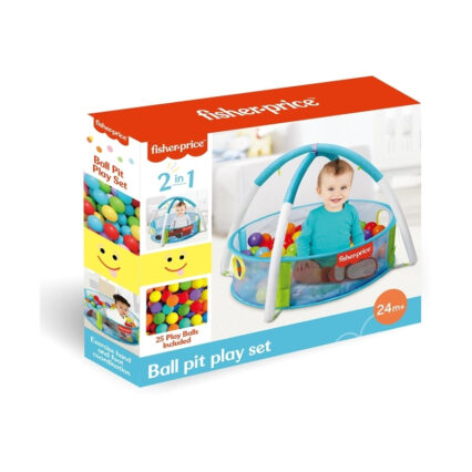 Fisher-Price Μπαλοπισίνα με 25 Μπάλες Ocean F0319R