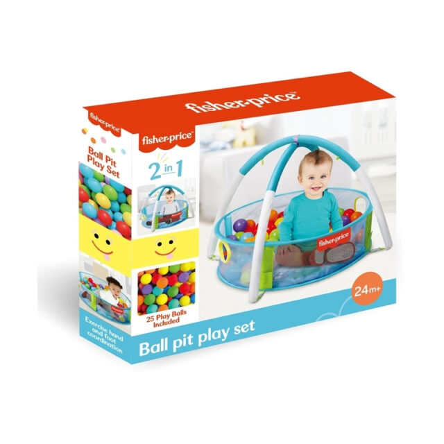 Fisher-Price Μπαλοπισίνα με 25 Μπάλες Ocean F0319R